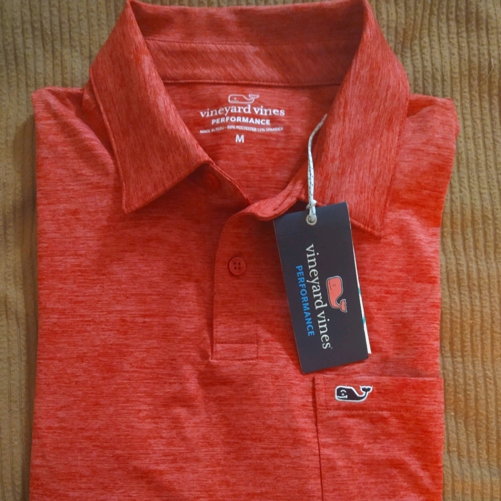 New with tags mens vineyard vines polo shirt